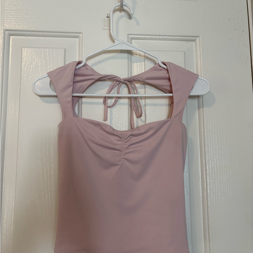 Garage Mauve Crop Top